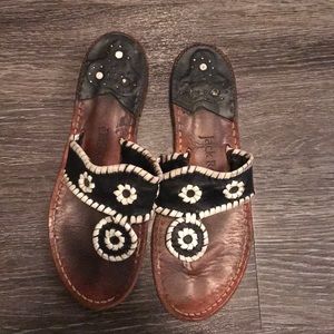 Navy and White Jack Rogers